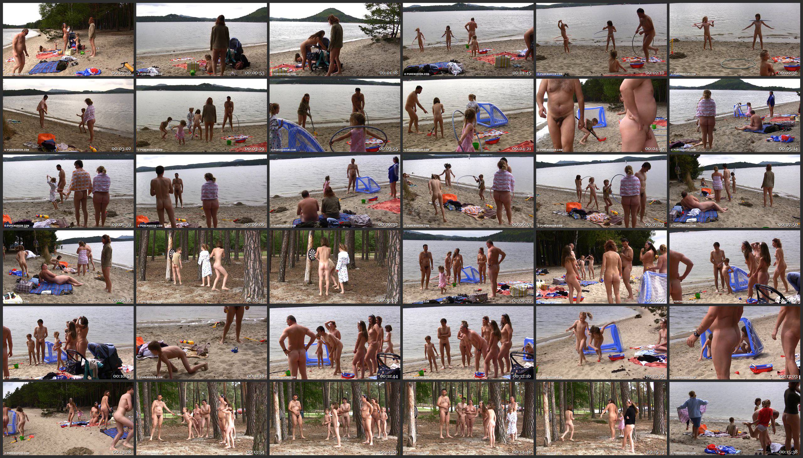 Nudists Family - Naturist Sport Medley 1