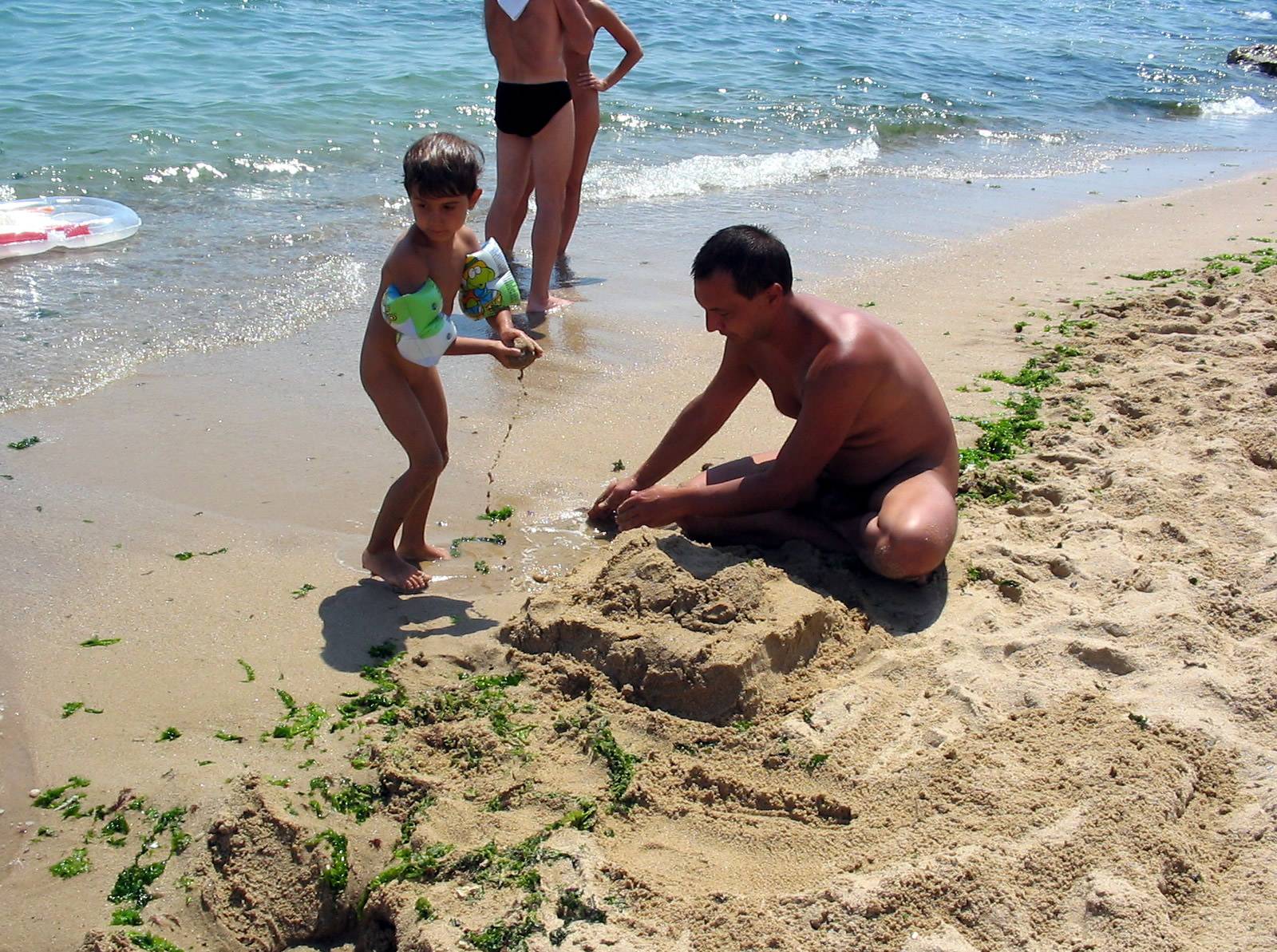 Bulgarian Sandy Paint Over - Nudist Family