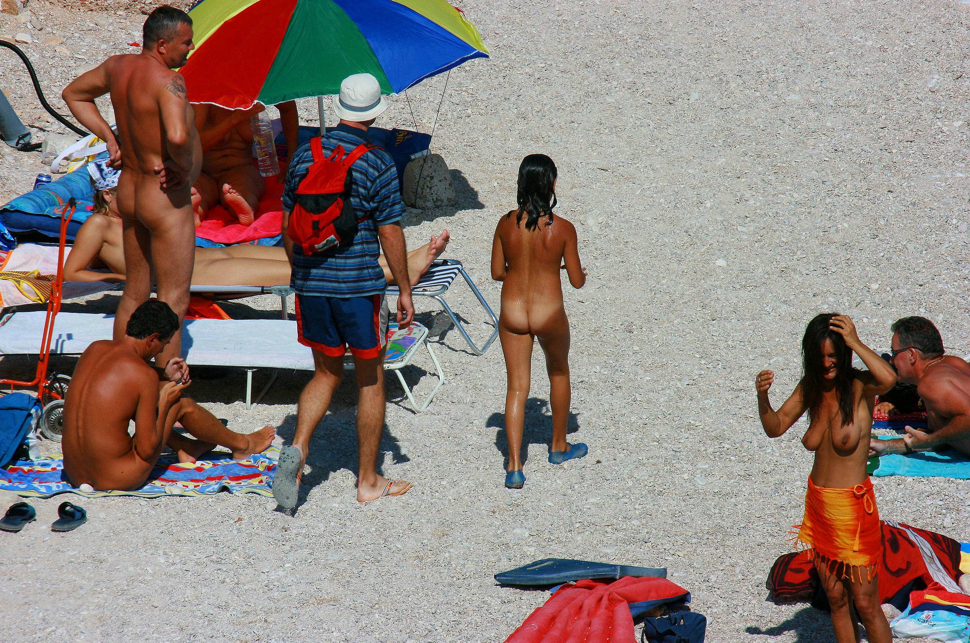Uka FKK Beach Parenting Nudist Junior