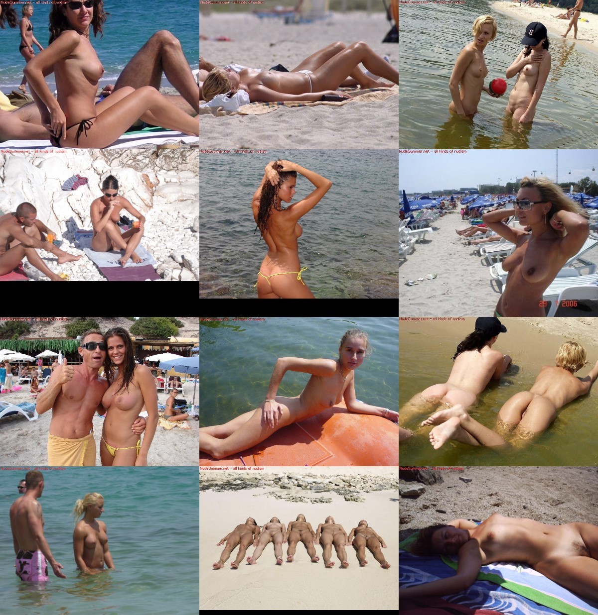 Beautiful photo album Beach nudism  22