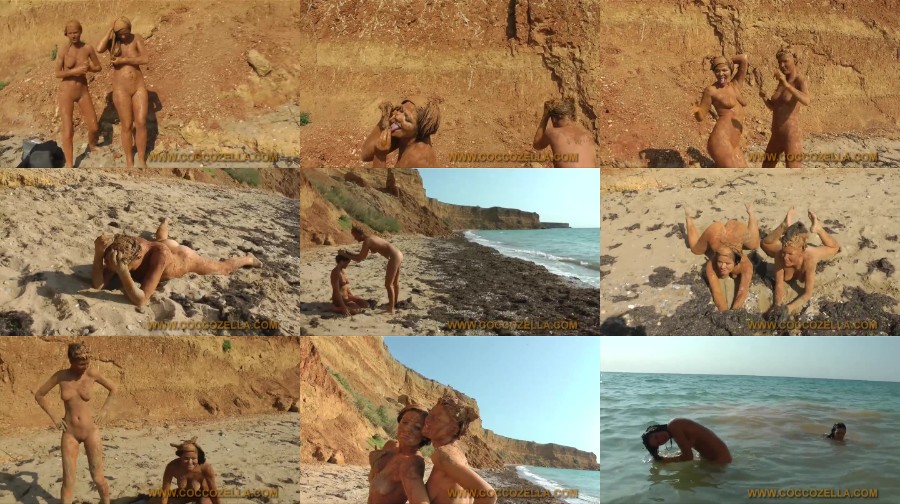 0073 NudVid Igor Red Clay Photo Shoot 3 - Nudist Public Video