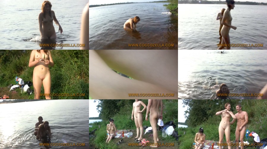 0087 NudVid Igor Beach Picnic 4 - Nudist Public Video