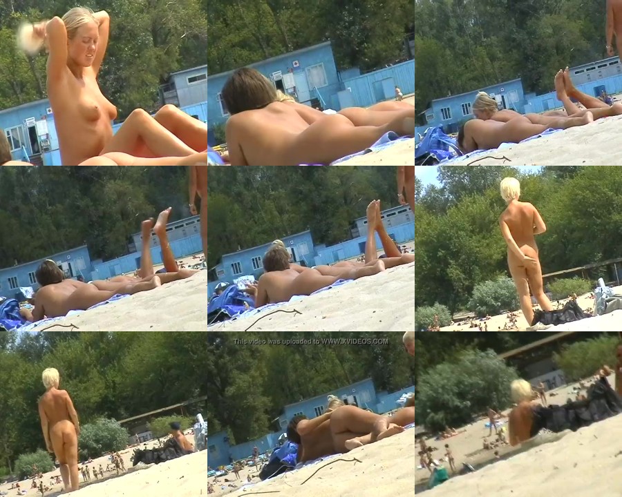0087 TeenNudist Why Teen Pops Her Top Off For All The Beach Goers