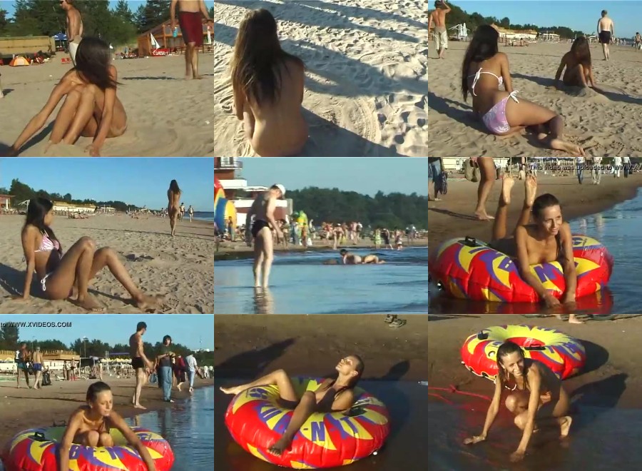 0097 TeenNudist Spy Nude Teen Girl Picked Up By Voyeur Cam At Nude Beach