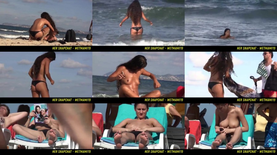0138 TeenNudist Topless Teens Beach Spycam Her Snapchat - Wetmami19 Add