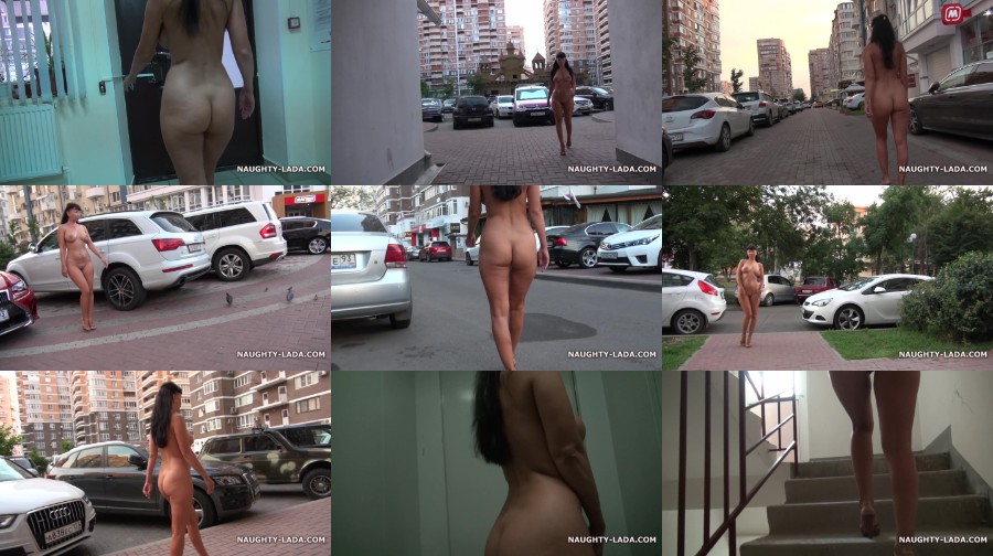 0153 NudVid Exhibitionist Sexy Naughty-Lada Com - Left Home Nude