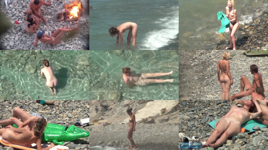 0160 TeenNudist Amazing Naked Teens At Nudist Beach Spyied By Voyeur