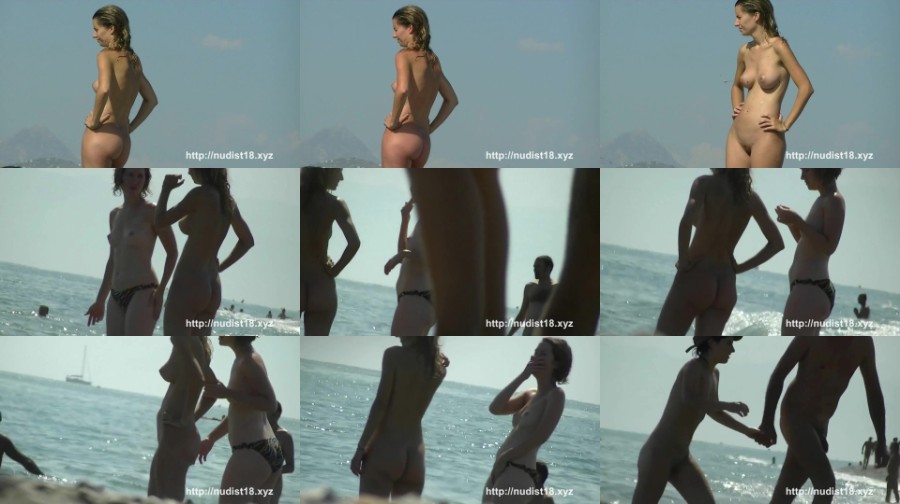 0176 TeenNudist Hot Nude Teen Girl Was Easily Spied By The Beach Voyeur Hunter