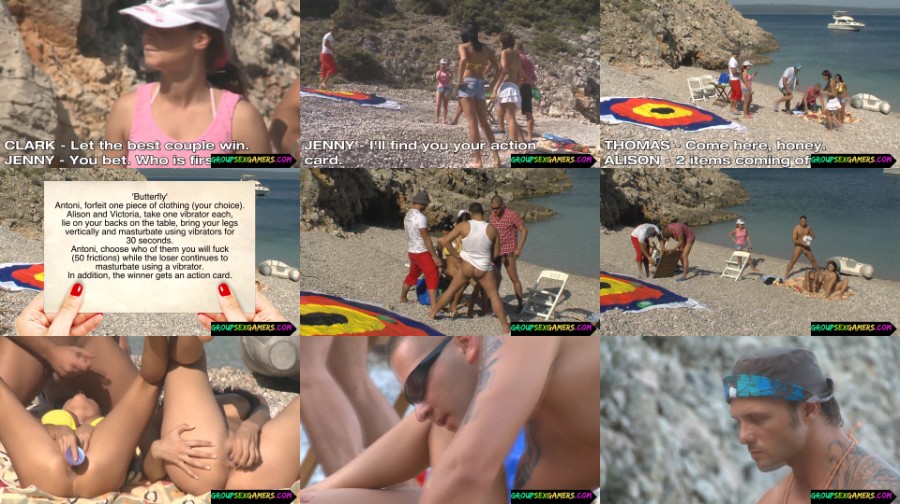 0200 TeenNudist Bikini Teen Babes Sucking Dicks During Beach Orgy