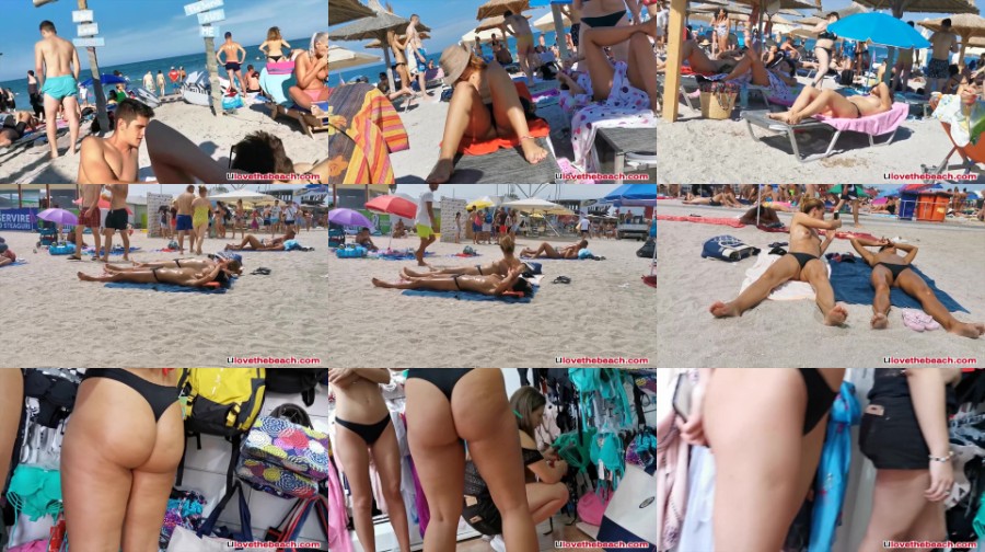 0203 TeenNudist Amateur Hot Topless Bikini Teen Girls Spied By Voyeur At Beach