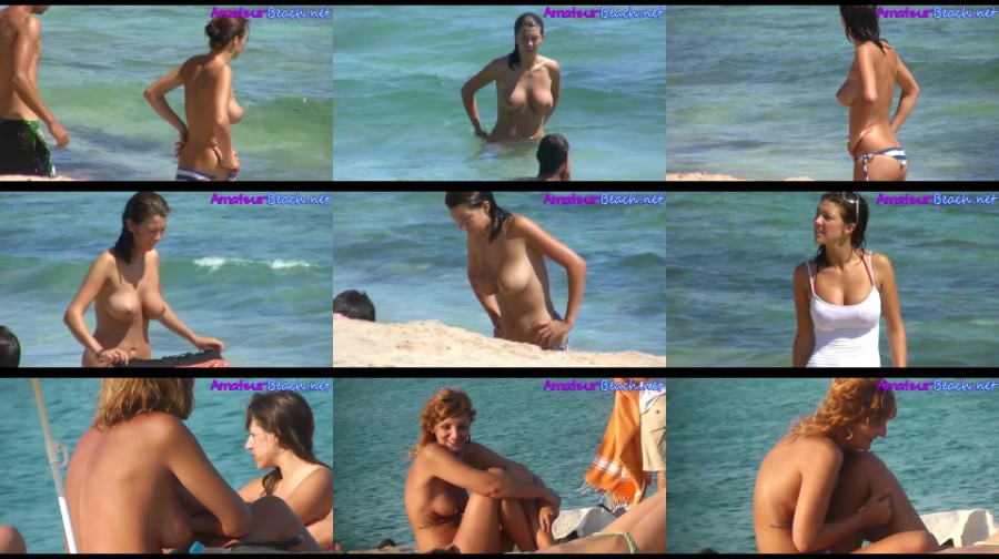 0208 TeenNudist Amateur Big Tits Beach Teens Hidden Cam Video