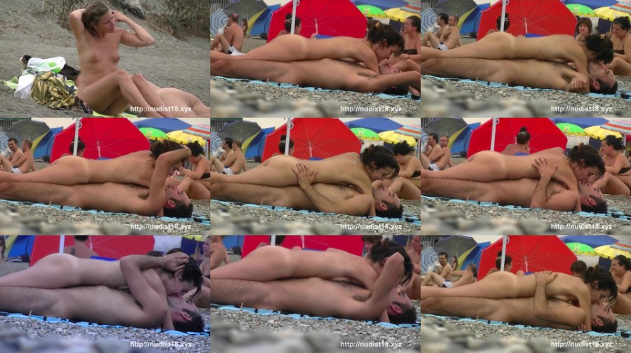 0216 NudVid Real Amateur Nudist Amateur Beach Hidden Cam Video