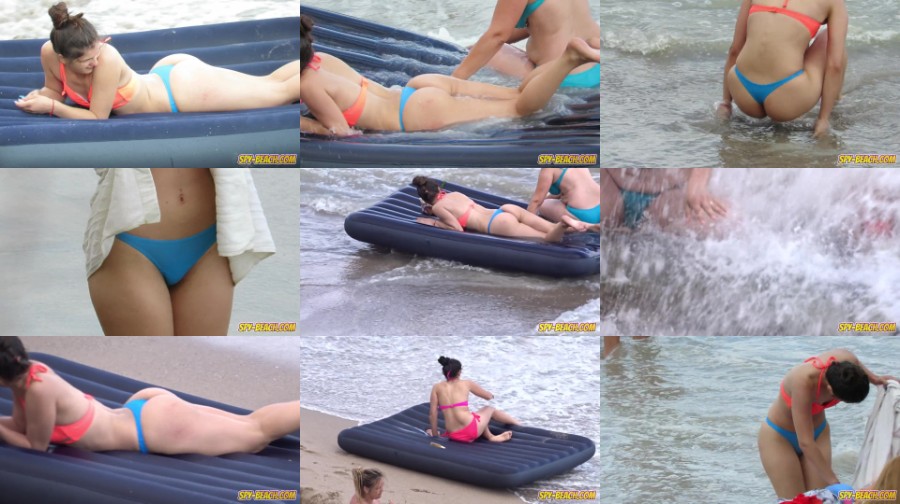 0227 TeenNudist Amateur Beach Sexy Thong Bikini Teen - Voyeur Amateur Video