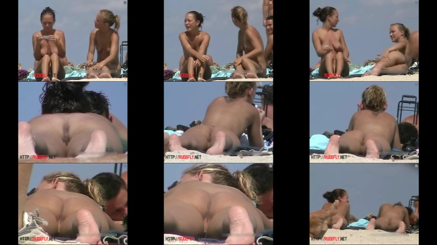 0251 TeenNudist Sexy Spanish Beach Teen Girl Cameltoe Big Tit Video