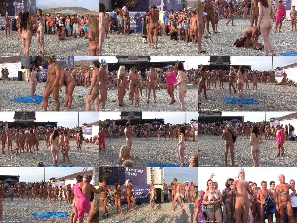 Video Nudism Cool Day At The Beach 5