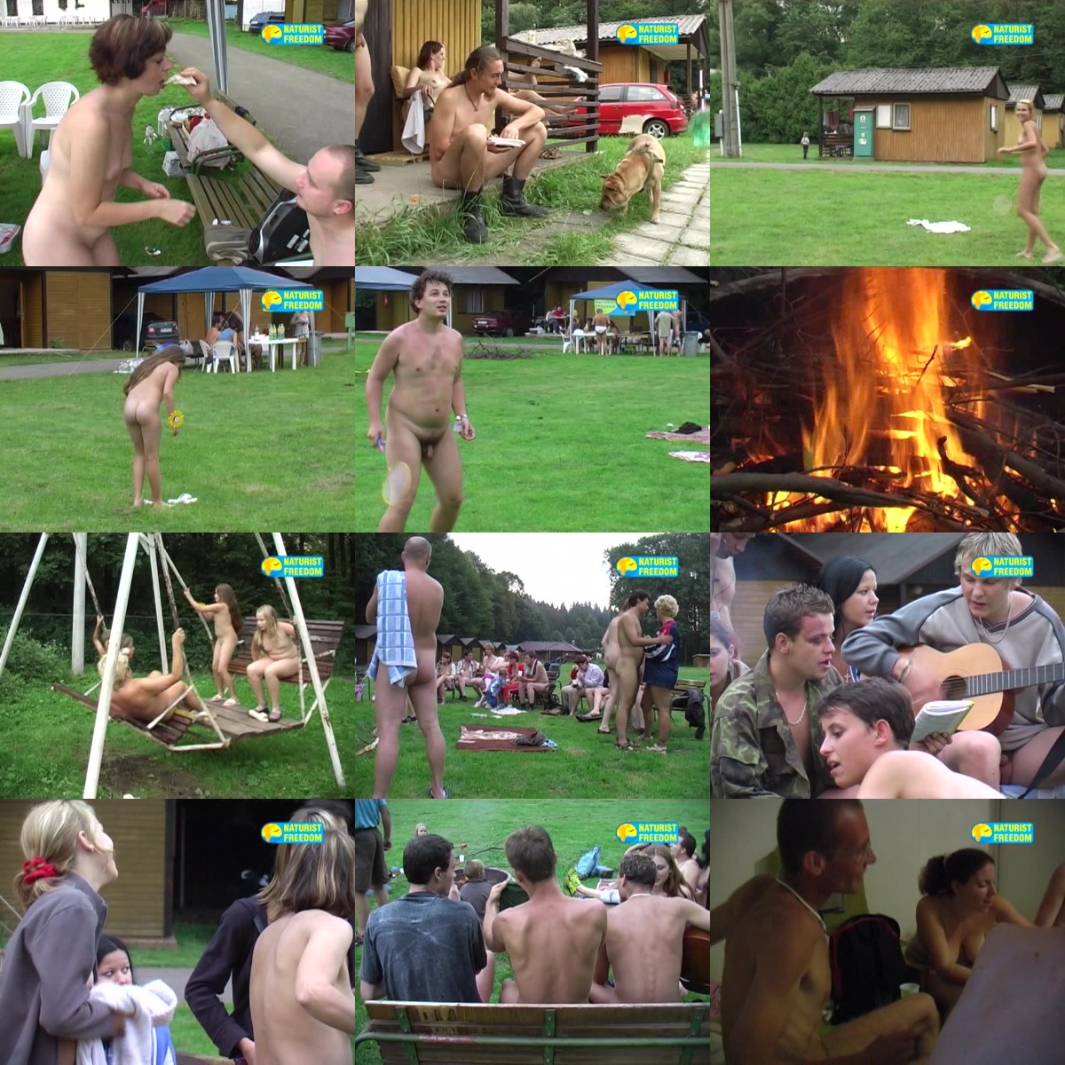 Video Nudism Mysterious Camp