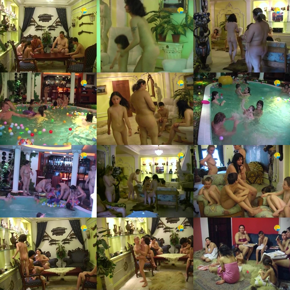 Video Nudism One Day at the Castle Fantasia