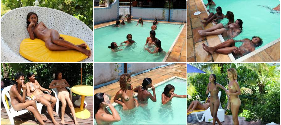 PureNudism.com - Brazil Pool Sunbath
