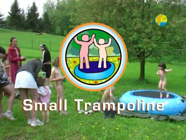 Nudism video - Small Trampoline | NakedBody