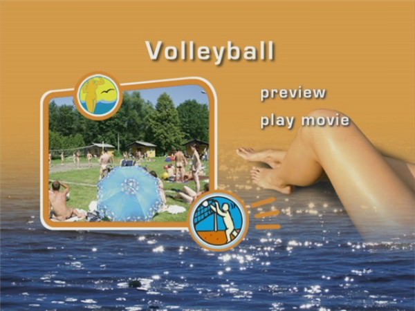Volleyball - game which naturist outdoors play | NakedBody