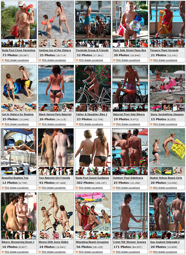 FKK water locations - family nudism of Europe | NakedBody