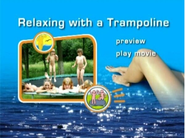 Naturism DVD video - jumps on a trampoline | NakedBody