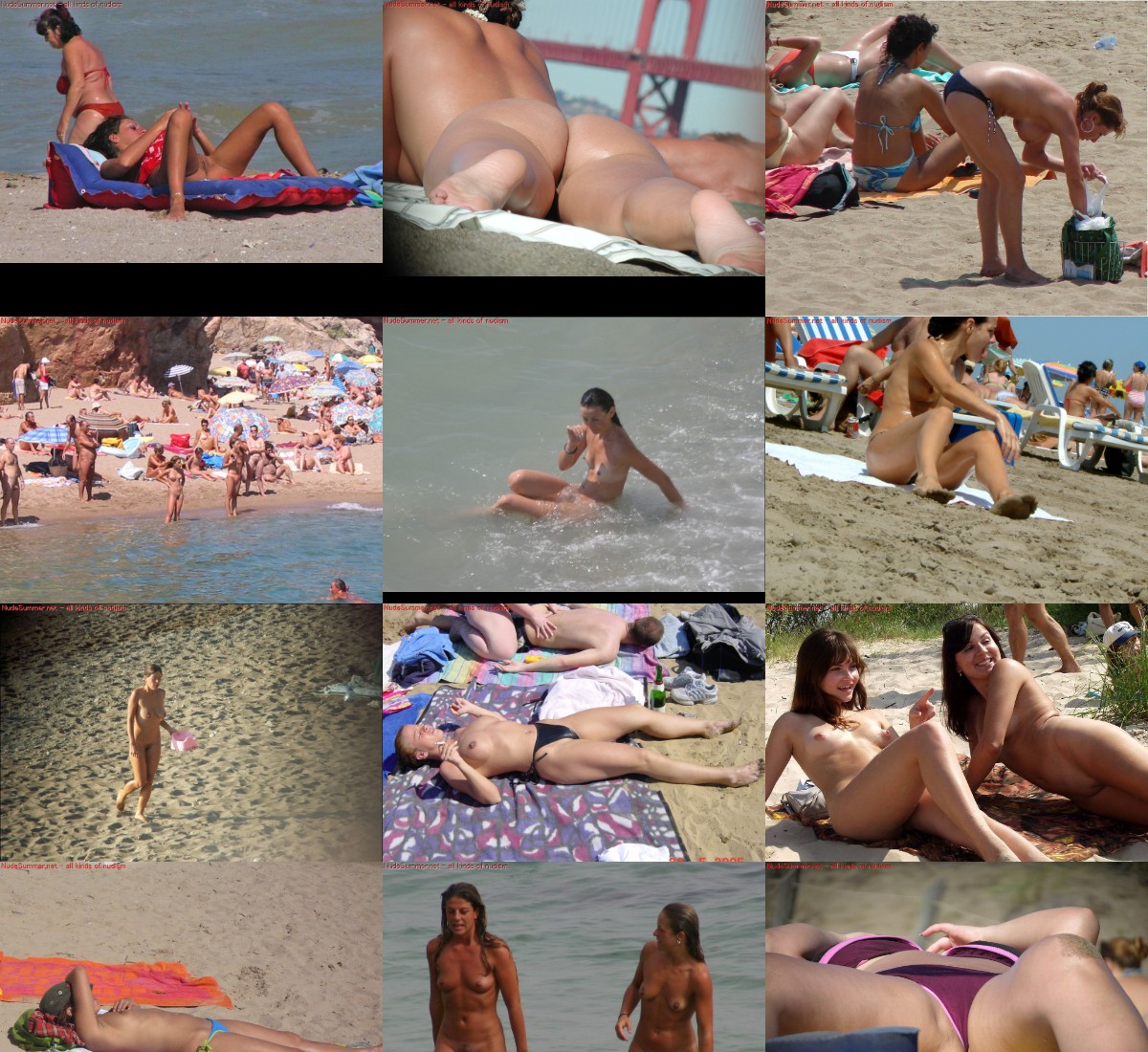 Beautiful photo album Beach nudism  08