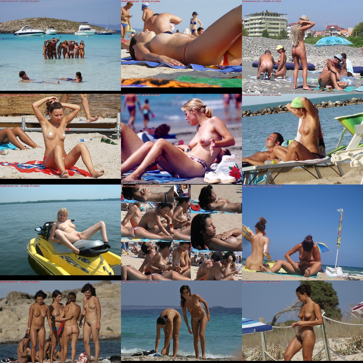 Beautiful photo album Beach nudism  13