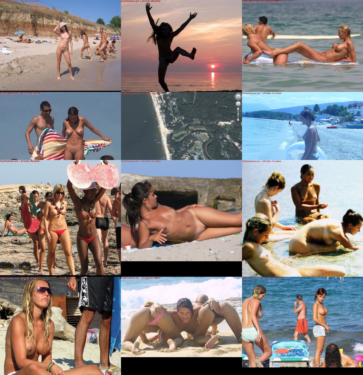 Beautiful photo album Beach nudism  14