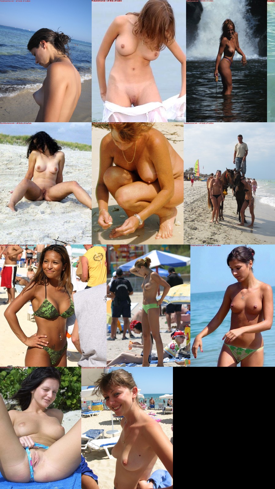 Beautiful photo album Beach nudism  23